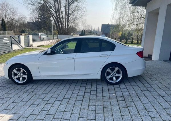 BMW Seria 3 cena 39999 przebieg: 123000, rok produkcji 2013 z Wrocław małe 121